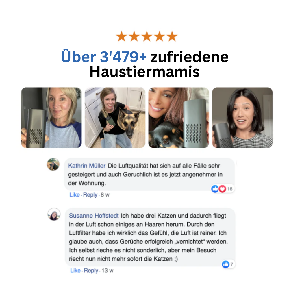 PawPurifier™ Katzenluftfilter